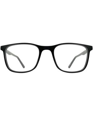 GD Collection Rectangle Plastic Eyeglasses Online - Black