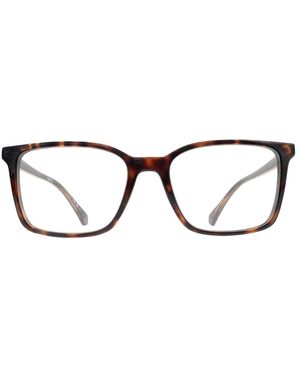 Polaroid Rectangle Plastic Eyeglasses Online - Black