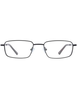 GD Collection Rectangle Metal Eyeglasses Online - Black