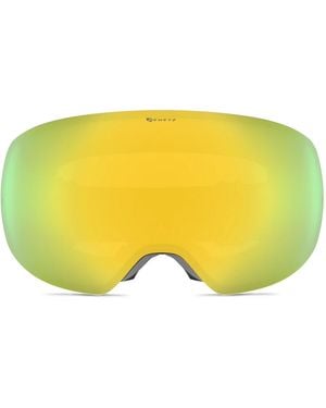 Demetz Bump Ski Goggles W/Clip-In - Yellow