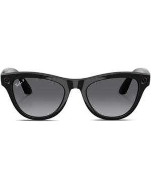 Ray-ban Meta Smart Glasses Rw4014 (Gen 2.0) Skyler Shiny - Black