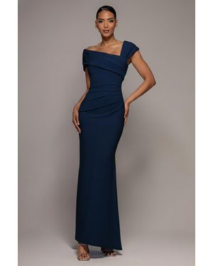 goddiva one shoulder evening maxi dress product info and reviews Goddiva One Shoulder Evening Maxi Dress in Green