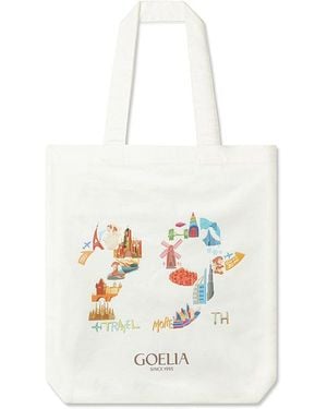 GOELIA 29Th Anniversary Tote Bag - White