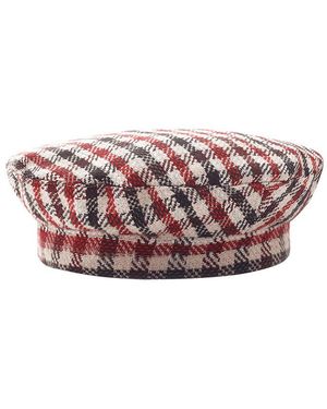 GOELIA And Plaid Beret - Pink
