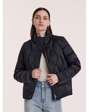 GOELIA Stand Collar Goose Down Jacket - Blue