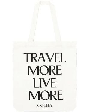 GOELIA Eco-Friendly Tote Bag - White