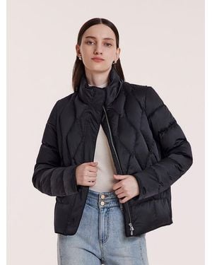 GOELIA Stand Collar Goose Down Jacket - Blue