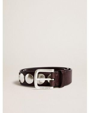 Golden Goose Trinidad Belt - Natural