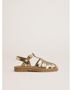Golden Goose Maxime Young Sandals - Natural