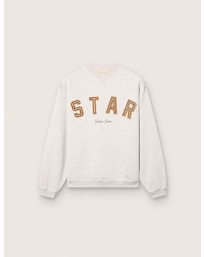 Golden Goose Felpa Star - Neutro