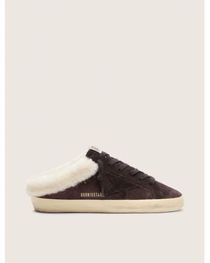 Golden Goose Super-Star Sabots - Brown