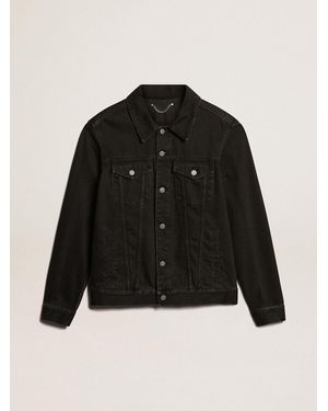 ジャケット GOLDEN  DELUXE BRAND Denim jacket Golden Goose Zip-Up Denim Jacket in Green for Men | Lyst