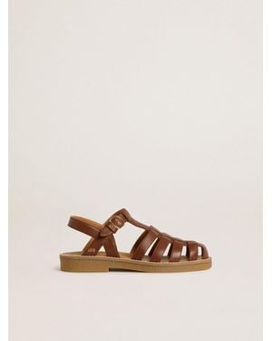 Golden Goose Maxime Junior Sandals - Natural