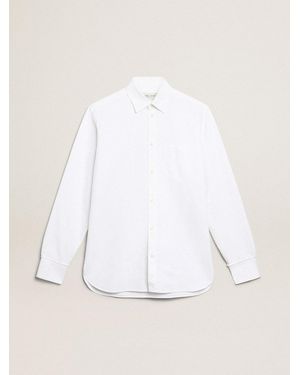 Golden Goose Camicia Di Colore Bianco - Neutro