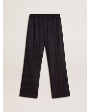 Golden Goose Pantaloni Jogging Da Uomo - Blu