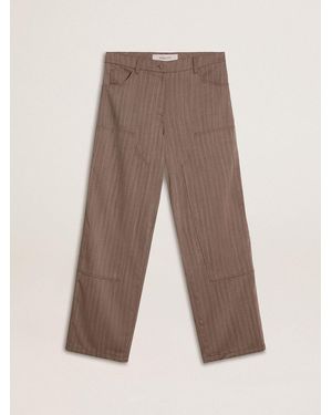 Golden Goose Pantalone Da Donna - Multicolore