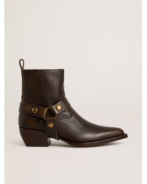 Golden Goose Low Debbie Boots - Brown