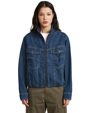 G-Star Rib Trucker Jacket - Blue