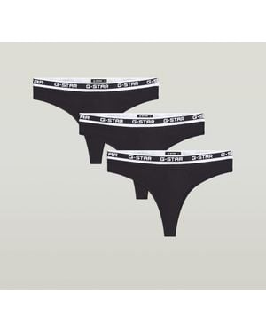 G-Star Bazilian Brief 3-Pack - Black