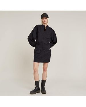 G-Star Macro Balloon Dress - Black