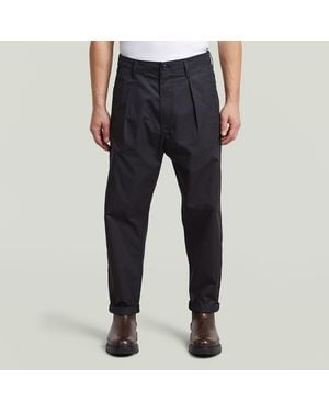 G-Star The Ignaz- Correct Pleated Chino Relaxed - Black