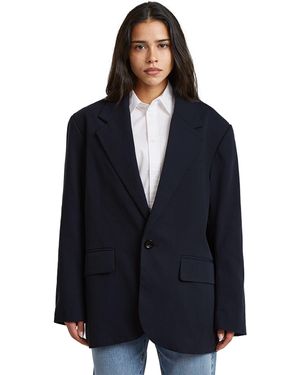 G-Star Big Boyfriend Oversized Blazer - Blue