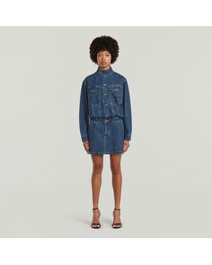 G-Star Jacket Dress - Blue