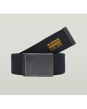 G-Star Gürtel Aus Gewebeband - Blau