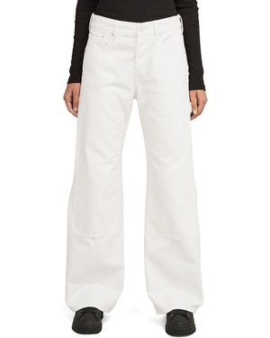 G-Star Bowey 3D Carpenter Loose Jeans - White