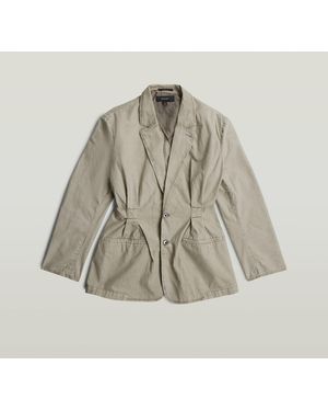 G-Star Cinched Blazer - Bruin