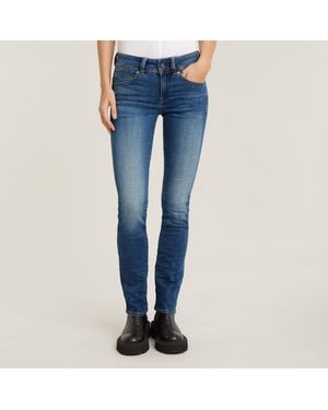 G-Star Midge Straight Jeans - Blue
