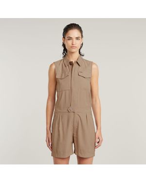 G-Star Summer Playsuit - Naturel