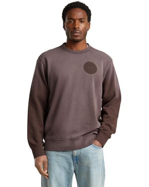 G-Star Sunfaded Sweater - Brown