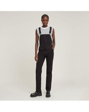 G-Star Slim Latzhose - Schwarz