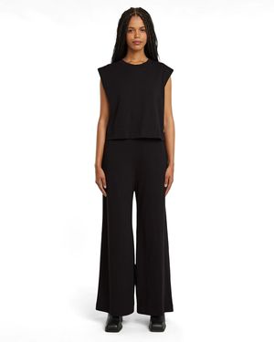 G-Star Double Layer Wide Leg Jumpsuit - Black