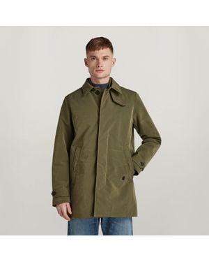 G-Star Utility Padded Trench - Green