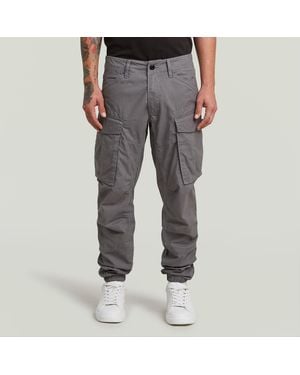 G-Star Cargo 3D Regular Tapered Cuffed Pants - Gray