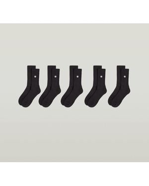 G-Star Socks 5-Pack - Black