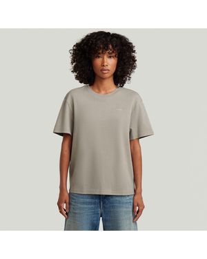 G-Star Logo T-Shirt - Gray