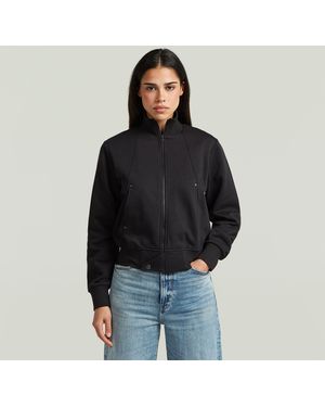 G-Star Slim Track Sweater Jacket - Blue