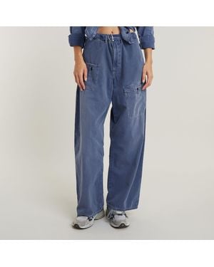 G-Star Jean Belted Cargo Loose - Bleu