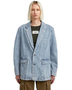 G-Star Oversized Blazer - Blue