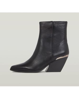 G-Star Ace Western Mid Boots - Black