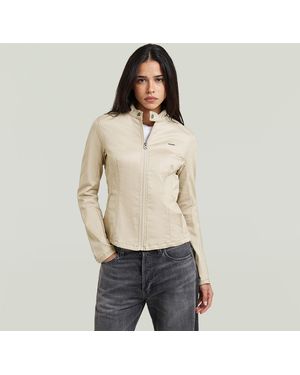 G-Star Lynn Biker Jack - Naturel
