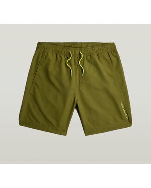 G-Star Long Badeshort - Grün