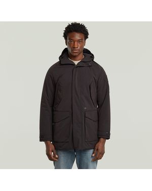 G-Star Multipocket Padded Parka - Zwart