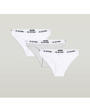 G-Star Hipster Brief 3-Pack - White