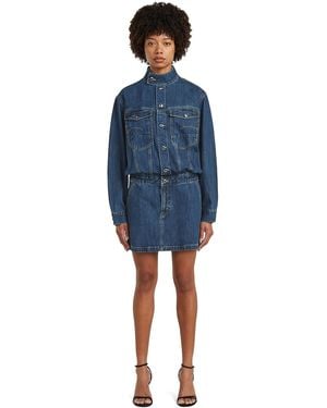 G-Star Jacket Dress - Blue