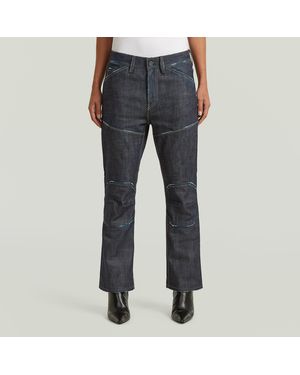 G-Star Rr 5620 Biker Kick Cropped Jeans - Blauw