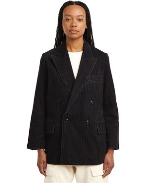 G-Star Double Breasted Blazer - Black